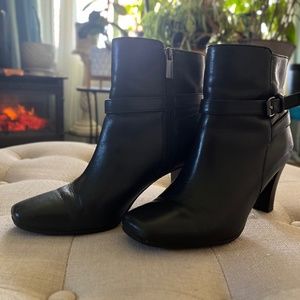 Womens Bandolino Black Dress Ankle boots 8M